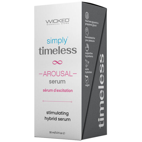 Wicked Sensual Care Simply Timeless Arousal Stimulating Hybrid Serum 1oz