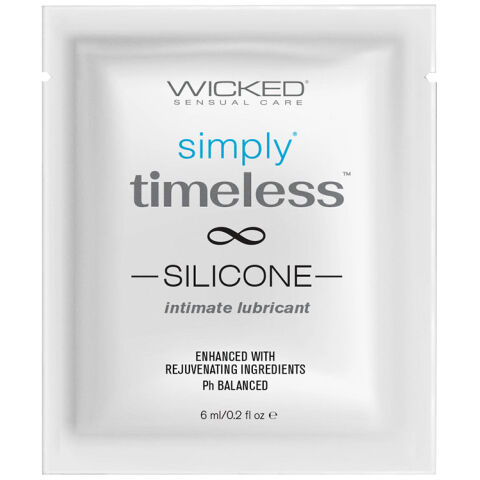Wicked Sensual Care Simply Timeless Packet Silicone Foil Pack 6ml